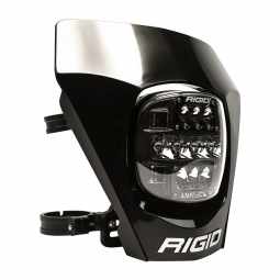Rigid 300418 RIGID Adapt XE Number Plate Black Single