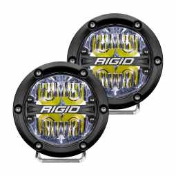 Rigid 36117 360-Series 4 Inch Led  Off-Road  Drive Beam White Backlight Pair