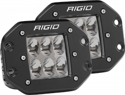 Rigid 512313 Driving Flush Mount Pair D-Series Pro