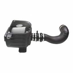 S&B Filters 75-5021D Cold Air Intake For 07-08 GMC Sierra 4.8L 5.3L 6.0L Dry Dry Extendable White
