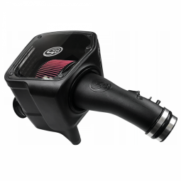 S&B Filters 75-5039 Cold Air Intake For 07-20 Toyota Tundra V8 5.7L Oiled Cotton Cleanable Red