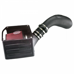 S&B Filters 75-5042 Cold Air Intake For 07-08 GMC Yukon Oiled Cotton Cleanable Red