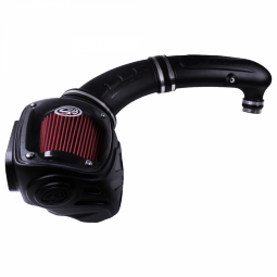 S&B Filters 75-5079 Cold Air Intake For 97-06 Jeep Wrangler TJ L6-4.0L Oiled Cotton Cleanable Red