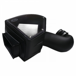 S&B Filters 75-5090D Cold Air Intake For 94-02 Dodge Ram 2500 3500 5.9L Cummins Dry Extendable White