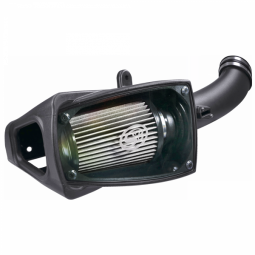 S&B Filters 75-5104D Cold Air Intake For 11-16 Ford F250 F350 V8-6.7L Powerstroke Dry Extendable Whi