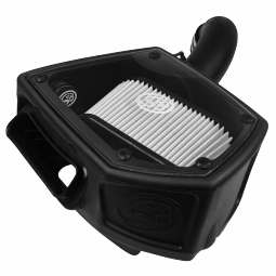 S&B Filters 75-5107D Cold Air Intake For 2015-2017 VW MK7 GTI R Audi 8V S3 A3 Dry Extendable White