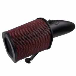 S&B Filters 75-6002 Open Air Intake Cotton Cleanable Filter For 2020 Ford F250 F350 V8-6.7L Powerstr