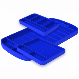 S&B Filters 80-1002 Tool Tray Silicone 3 Piece Set Color Blue
