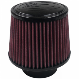 S&B Filters KF-1023 Air Filter For Intake Kits 75-5003 Oiled Cotton Cleanable Red
