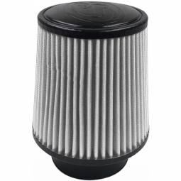 S&B Filters KF-1025D Air Filter For Intake Kits 75-5008 Dry Cotton Cleanable White