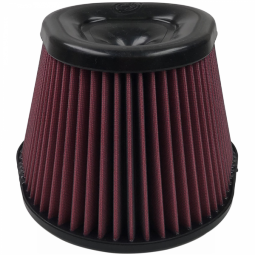 S&B Filters KF-1037 Air Filter For Intake Kits 75-5068 Oiled Cotton Cleanable Red