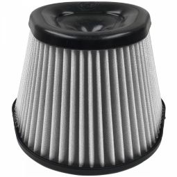 S&B Filters KF-1037D Air Filter For Intake Kits 75-5068 Dry Extendable White
