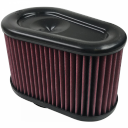 S&B Filters KF-1039 Air Filter For Intake Kits 75-5070 Oiled Cotton Cleanable Red