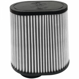 S&B Filters KF-1042D Air Filter For Intake Kits 75-5028 Dry Extendable White
