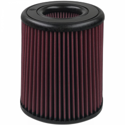 S&B Filters KF-1047 Air Filter For Intake Kits 75-5045 Oiled Cotton Cleanable Red