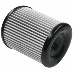 S&B Filters KF-1057D Air Filter For Intake Kits 75-5060 75-5084 Dry Extendable White