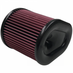 S&B Filters KF-1061 Air Filter For Intake Kits 75-5074 Oiled Cotton Cleanable Red