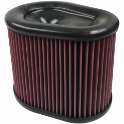 S&B Filters KF-1062 Air Filter For Intake Kits 75-5075 Oiled Cotton Cleanable Red