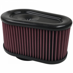 S&B Filters KF-1064 Air Filter For Intake Kits 75-508675-508875-5089 Oiled Cotton Cleanable Red